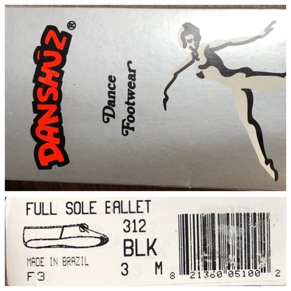 Danshuz Full Sole Ballet Shoes - Picture 3 of 3